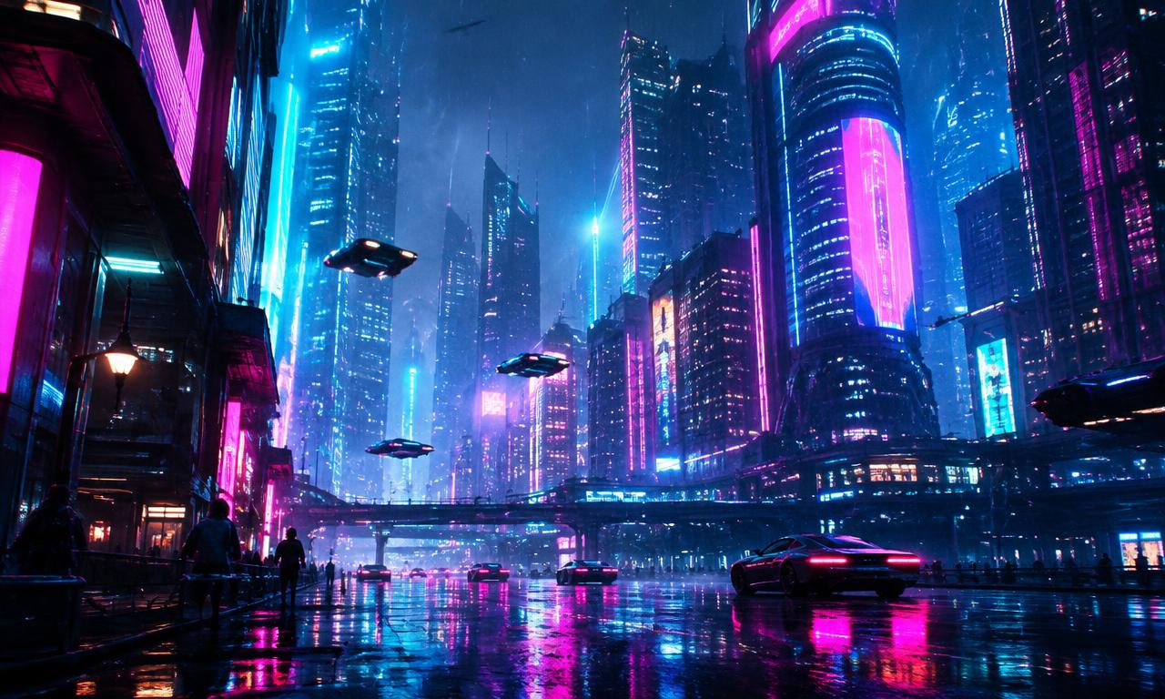 Illustrative cinematic scene